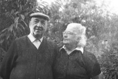 Josef Prouza s manželkou