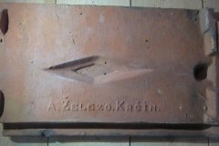 Střešní taška z Železovy cihelny
